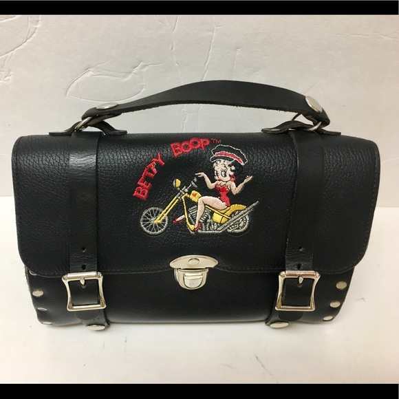 betty boop leather purse
